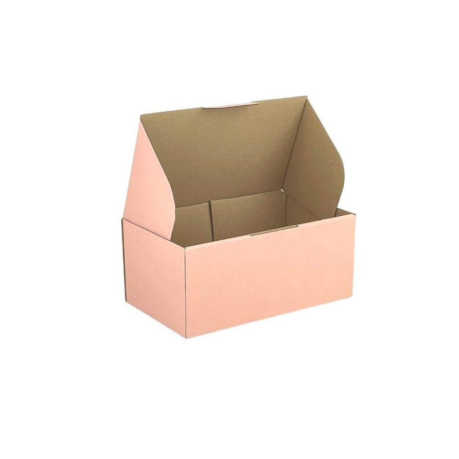 270 x 160 x 120mm Die cut Rose Pink Mailing Box B321