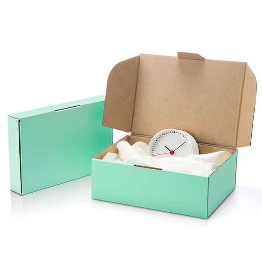 Mint Blue 220 x 160 x 77mm Mailing Box B334