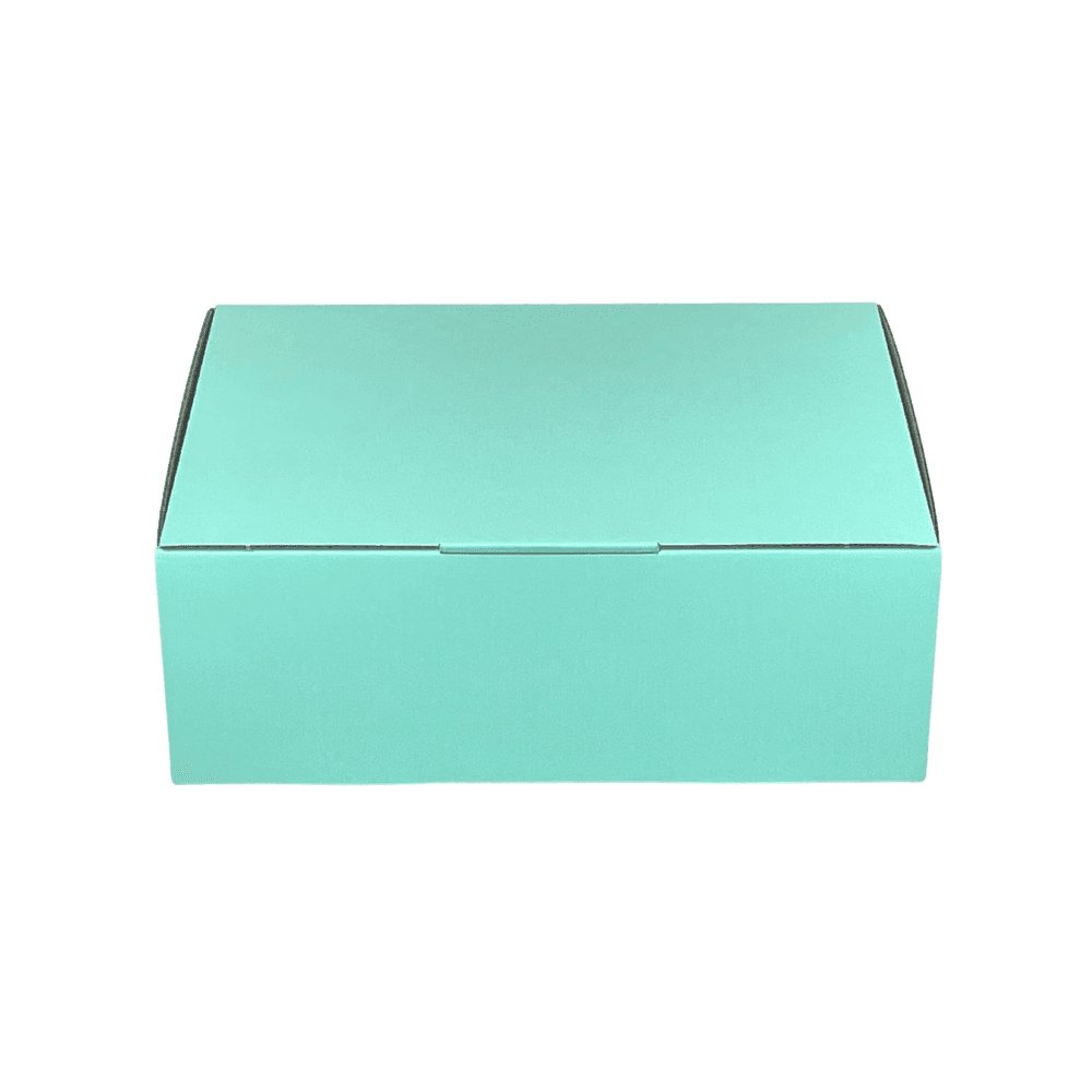 Mint Blue 310 x 230 x 105mm Mailing Box A4 Diecut
