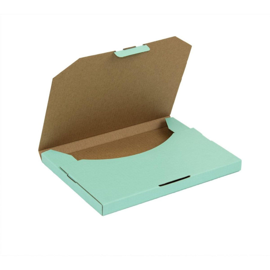 310 x 220 x 16mm A4 Superflat Mint Blue Postal Box B350