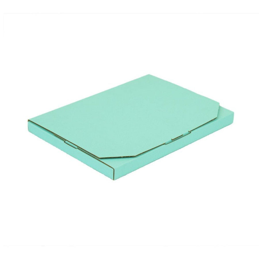 220 x 160 x 16mm Mint Blue Superflat Postal Box B349