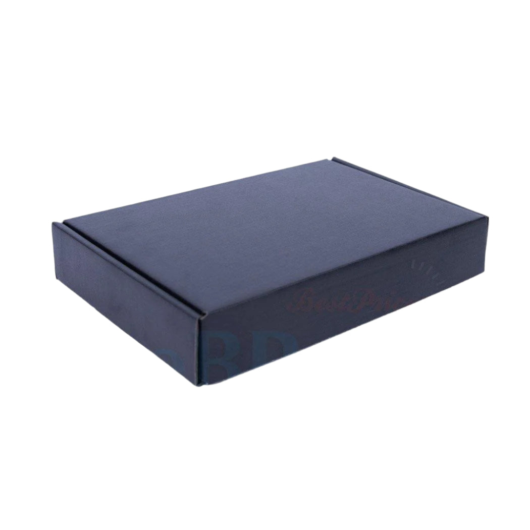 Premium Full Black Mailing Box 220 x 145 x 35mm B192
