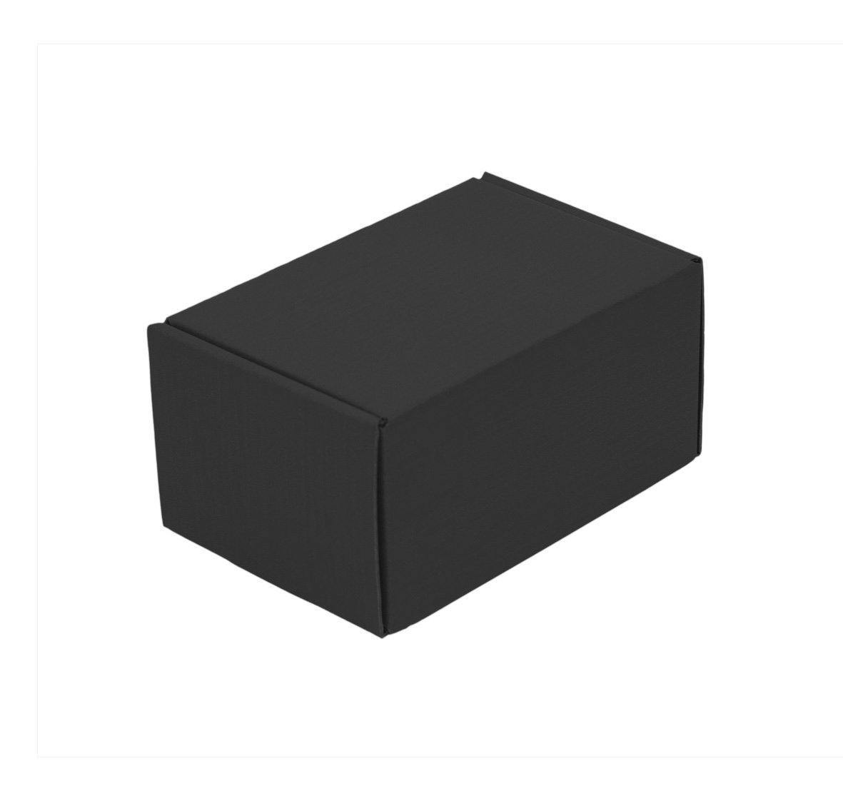 Premium Full Black Tuck Mailing Box 270 x 160 x 120mm
