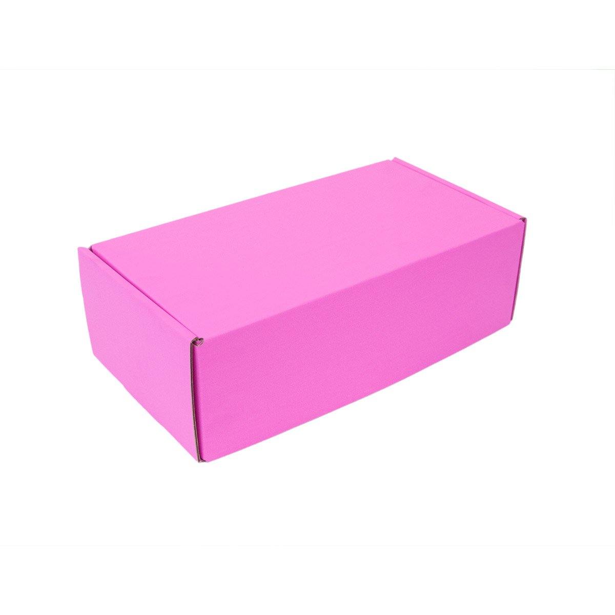 Premium Full Hot Pink Tuck Mailing Box 240 x 125 x 75mm B260