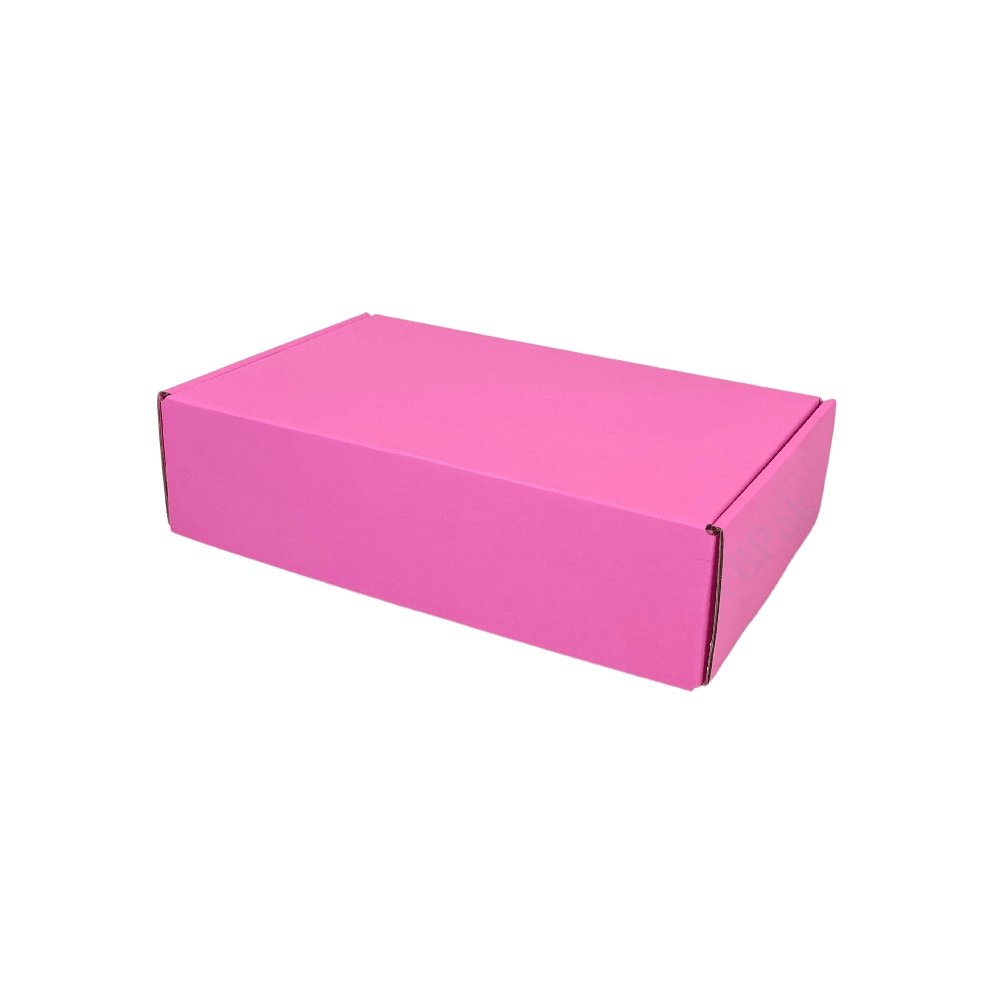 Premium Full Hot Pink Tuck Mailing Box 240 x 150 x 60mm B261