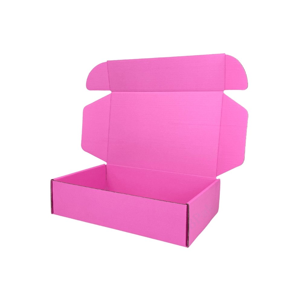 Premium Full Hot Pink Tuck Mailing Box 240 x 150 x 60mm