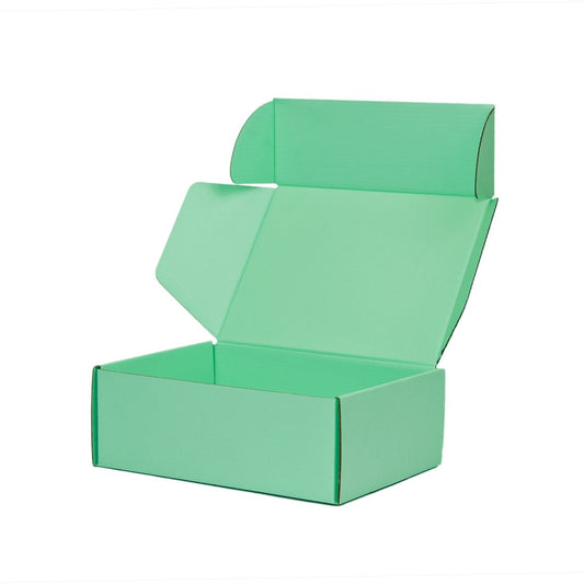 Premium Full Light Green 220 x 160 x 77mm Tuck Mailing Box B315