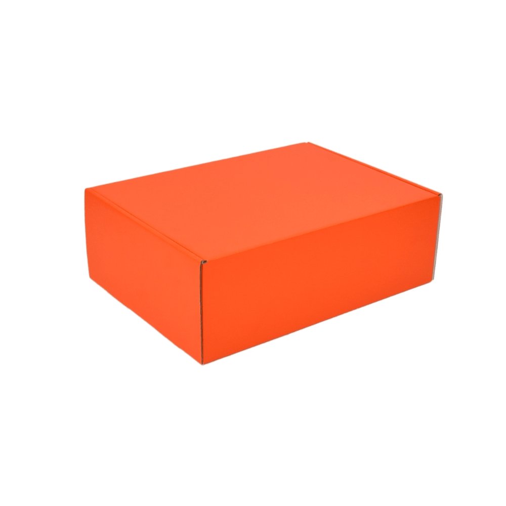 BoxMore Premium Orange 310 x 230 x 105mm A4 Tuck Mailing Boxes