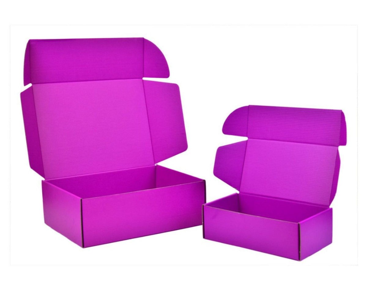 Premium Purple 310 x 230 x 105mm Tuck Mailing Boxes B271