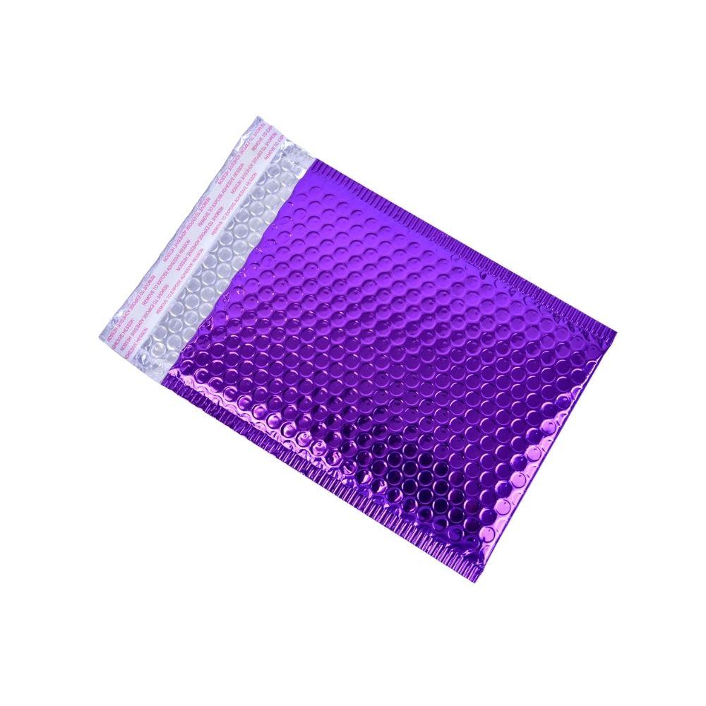 Purple Metallic Bubble Mailer 01 160mm x 230mm eBPak