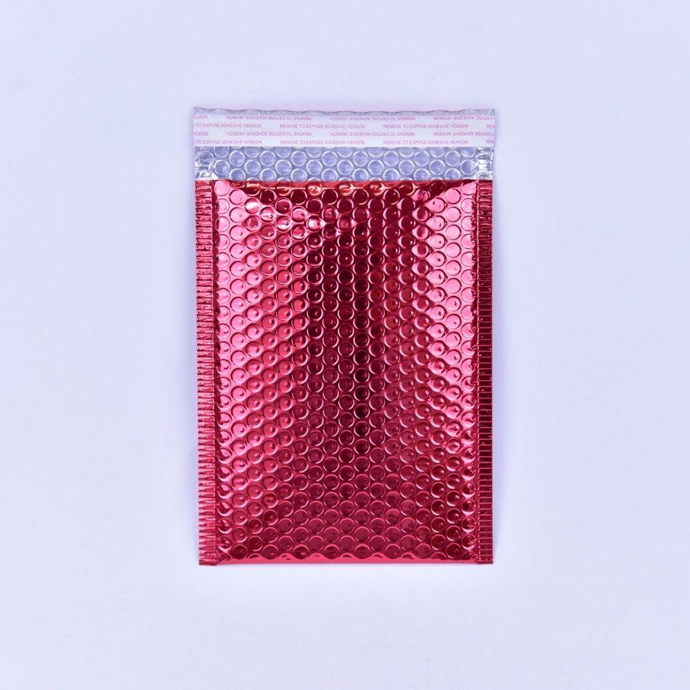 Premium Red Metallic Bubble Envelope 01 160mm x 230mm eBPak