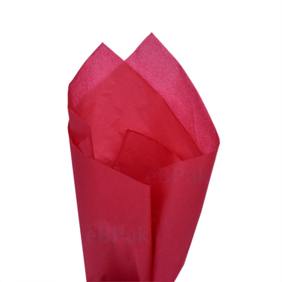 Red Tissue Paper 50cm x 70cm Gift Wrapping acid free eBPak