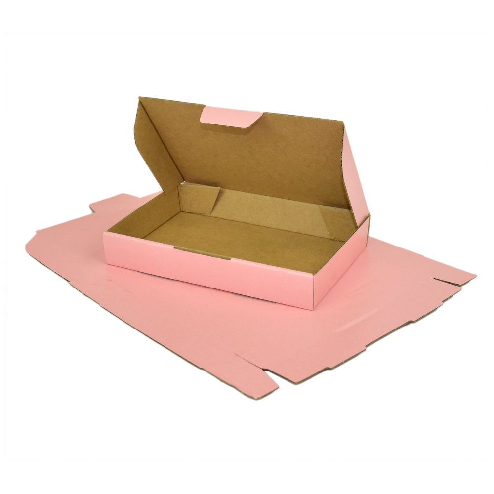 Rose Pink 220 x 145 x 35mm Mailing Box B286