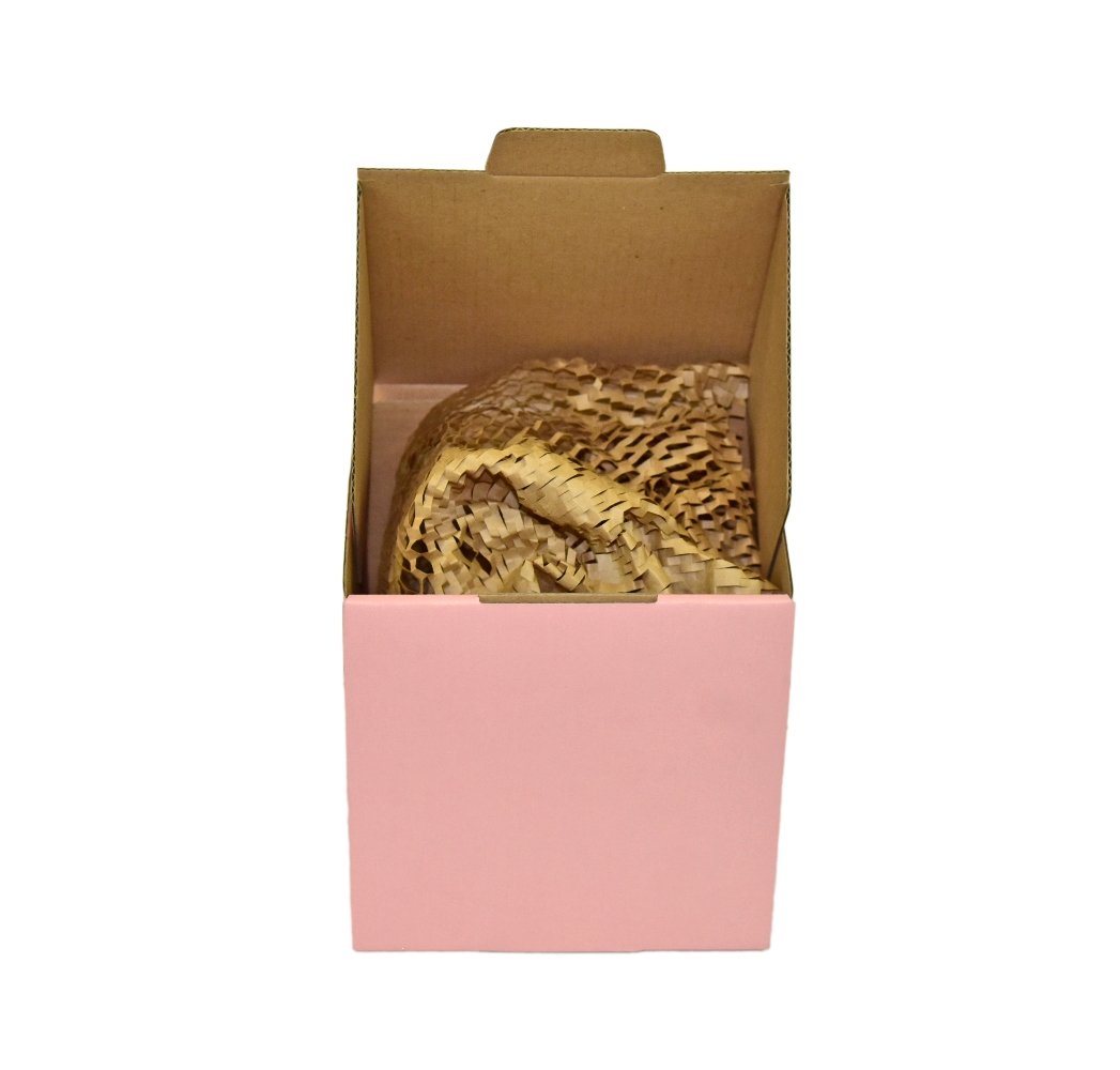 Rose Pink Mailing Box 150 x 150 x 150mm B327 Diecut BoxMore