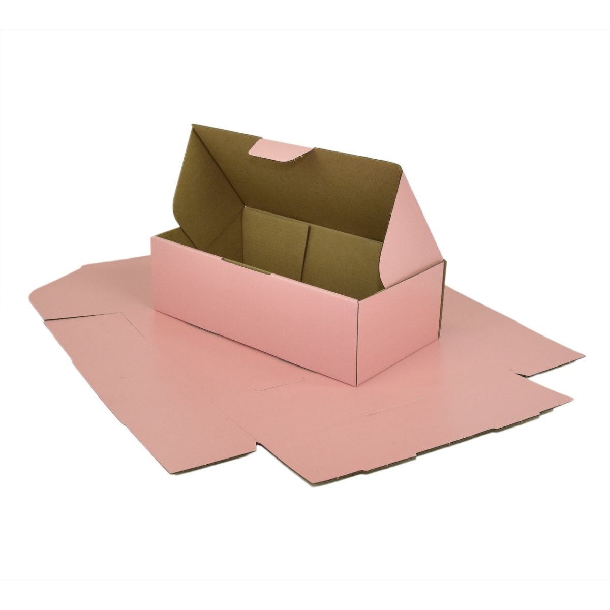 Rose Pink Mailing Box 240 x 125 x 75mm B283 BoxMore