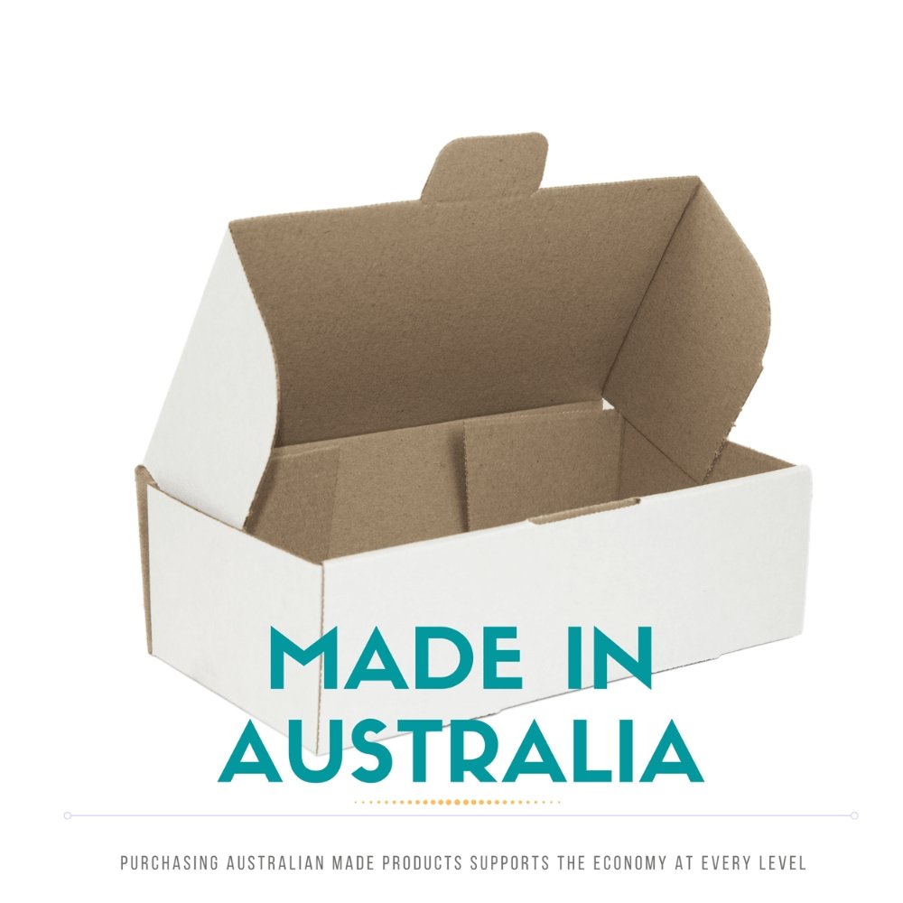 White Mailing Box 240 x 125 x 75mm MADE IN AUSTRALIA eBPak