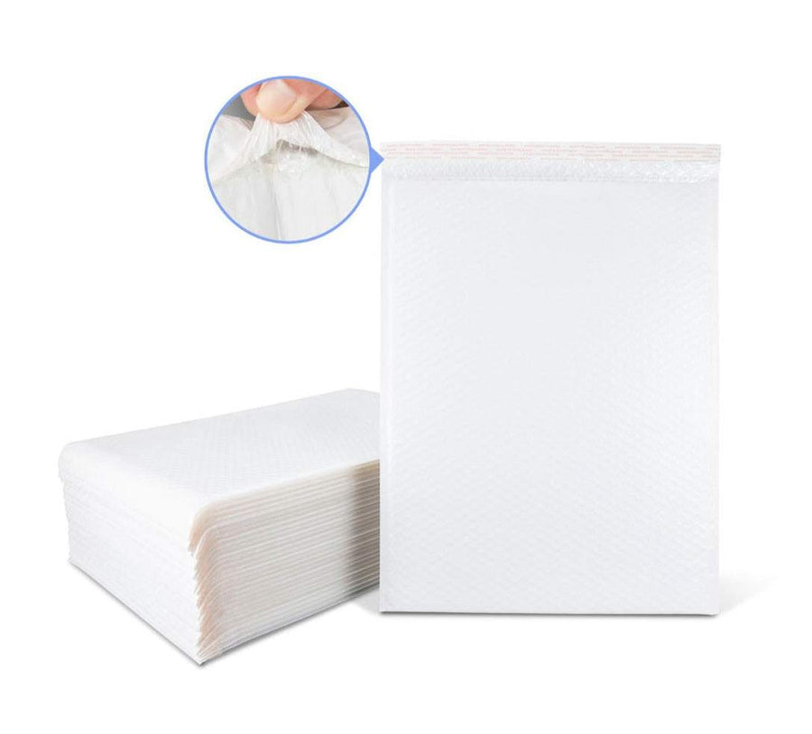 Poly Bubble Mailer G0B 0B 120 x 180mm White Plain M094