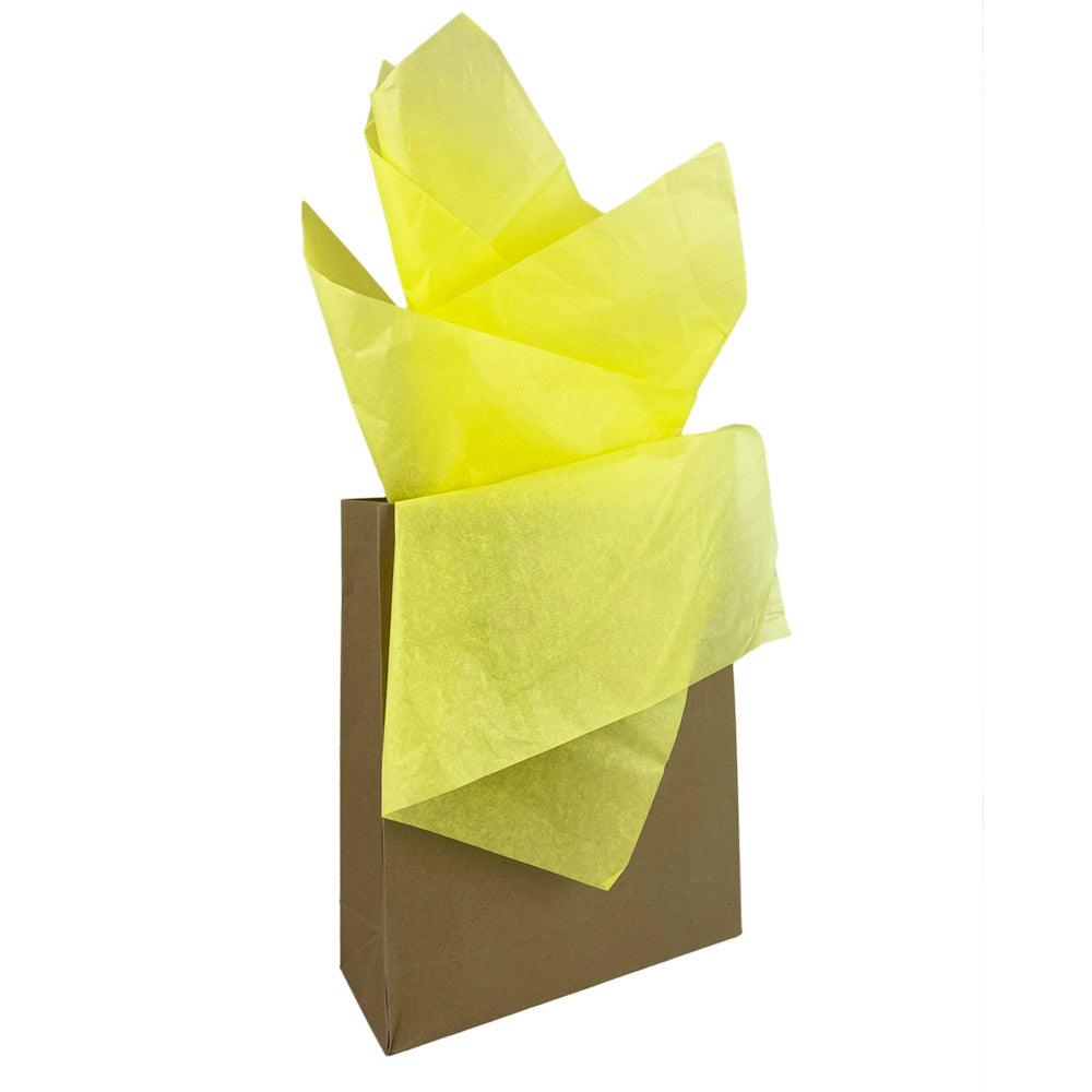 yellow Tissue Paper - 50x75 cm - 8 sheets